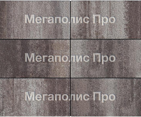 Тротуарная плитка Выбор Прямоугольник Б.5.П.8 600х300х80 мм Листопад Гранит Хаски