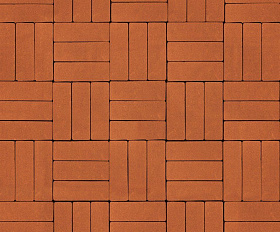 Тротуарная плитка Artstein Паркет 60 мм Оранжевый