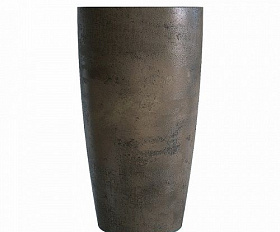 Кашпо Concretika Conus D40 H80 Brezent Grey