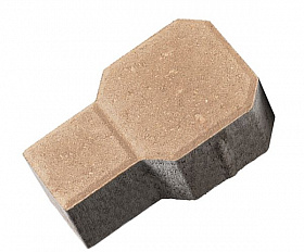 Тротуарная плитка 342 механический завод Ракетка 80 мм Бежевый