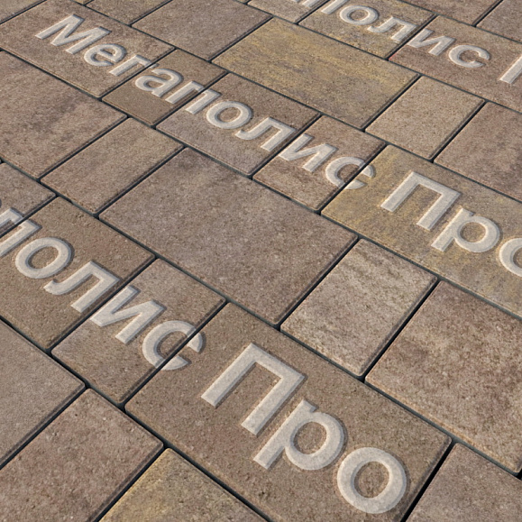 Тротуарная плитка Выбор Старый город Искусственный камень 1Ф.6 60 мм. Плитняк фото 3