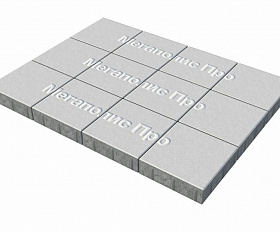 Тротуарные плиты Выбор Квадрум В.1.К.10 300х300х100 мм Стандарт Белый