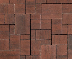 Тротуарная плитка 342 Механический завод Бавария ColorMix 60мм Гаванна