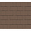 Тротуарная плитка Фабрика Готика Старый город 260х160х60, 160х160х60, 100х160х60, PROFI Коричневый на белом цементе ч/п