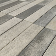 Тротуарная плитка Braer Ригель 320x80x60 мм Colormix Туман