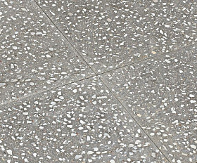 Тротуарная плитка 342 Механический завод Квадрат 500х500х40 мм шлифованная с мраморной крошкой цвет Серый