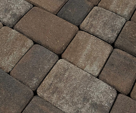 Тротуарная плитка Нобетек Новая Классика 1НКЛ5Ф Колормикс №26 Орех