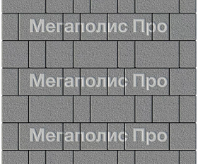 Тротуарная плитка Выбор Старый город А.1.Фсм.4 40 мм. Серый Гранит