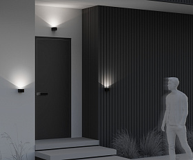 Архитектурная подсветка Blow 3000K 5Вт IP 54 Maytoni O435WL-L5GF3K цвет Графит