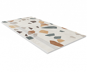 Керамогранитная ступень Estima AT02 600x300x10 мм с насечками