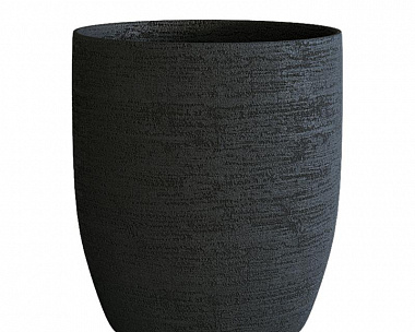 Кашпо Concretika Vase3 D90 H95 Erosia Black