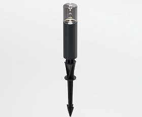 Уличный светильник Elektrostandard Hidden 35166/S черный