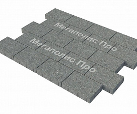 Тротуарная плитка Фабрика Готика Картано Гранде 300х200х60 мм Голд 13