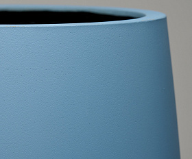 Кашпо Concretika Гира D50H43 Блю 5024