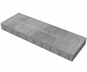 Пошаговая плита для дорожек 900х300х80 мм Серо-белая