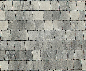 Тротуарная плитка Выбор Антик Б.3.А.6 60мм Антрацит