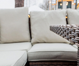 Комплект мебели Zorro Royal Family из искусственного ротанга, цвет коричневый