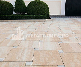 Тротуарные плиты Выбор Квадрум - Б.6.К.6 400х400х60 мм Искусственный камень Степняк