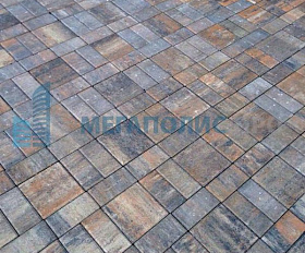 Тротуарная плитка Фабрика Готика Старый город 260х160х60, 160х160х60, 100х160х60 мм Альпин