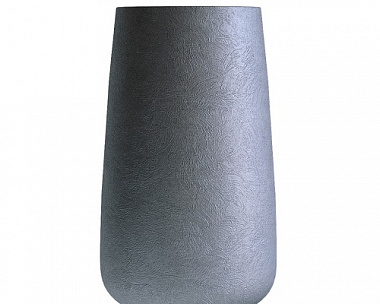 Кашпо Concretika Cone D36 H75 Premium Grey