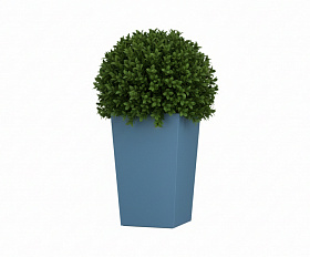 Кашпо Concretika Коник 40x40x70 Блю 5024