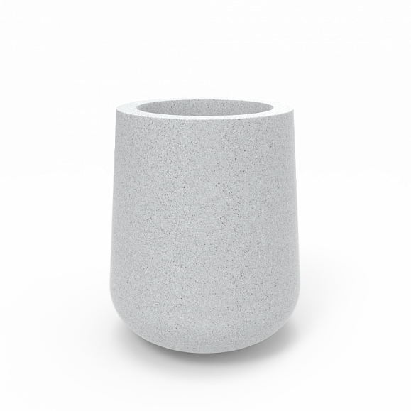 Кашпо Berkano Grace planter 75 White Granite фото 1