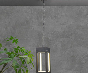 Уличный светильник Elektrostandard Frame LED IP54 1528 TECHNO LED серый