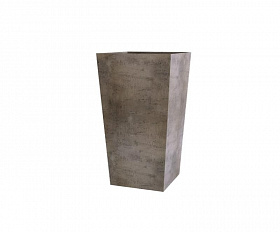 Кашпо Concretika Conic 30x30x50 Smokey Grey