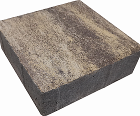 Тротуарная плитка Лидер 40 Квадрат Color Mix 60 мм Желтый Топаз