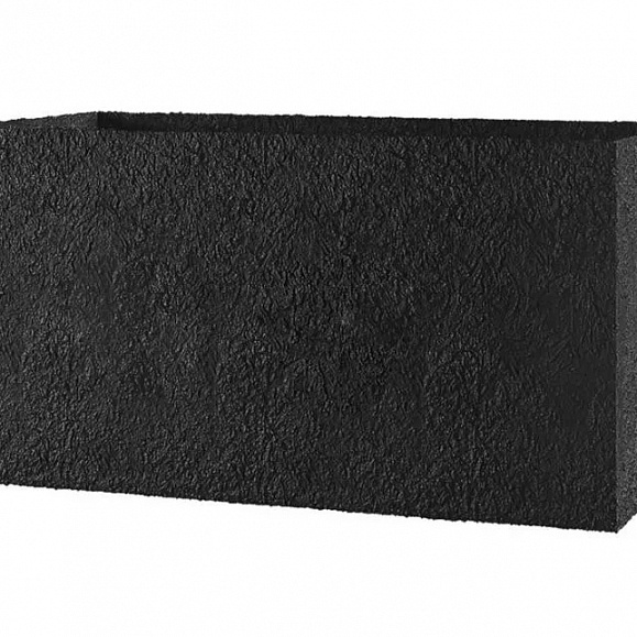 Кашпо Concretika Balcony 40x15x15 Black Max фото 1