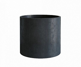 Кашпо Concretika Cylinder D40 H40 Charcoal