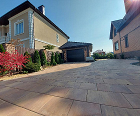 Тротуарная плита Artstein Инсбрук Ланс 60 мм Color Mix Тахель