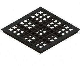 Решетка водоприемная Basic РВ-39.39 ячеистая чугунная ВЧ кл. С