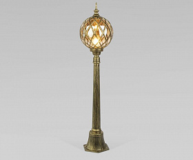 Уличный светильник Elektrostandard Sirius F IP44 черное золото