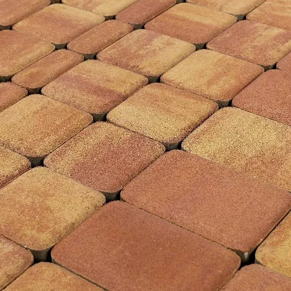 Тротуарная плитка Braer Классико ColorMix 60 мм Рассвет фото 4