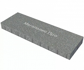 Пошаговая плита для дорожек 900х300х80 мм Серая с гранитной крошкой