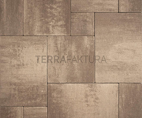 Тротуарная плитка Terrafaktura Ларго 60 мм Теплый песок