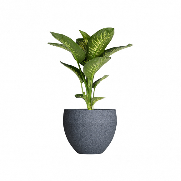 Кашпо TERRAFAKTURA Гира D50х43 Базальт фото 1