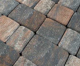 Тротуарная плитка Нобетек Новая Классика 1НКЛ5Ф Колормикс №29 Вулкан