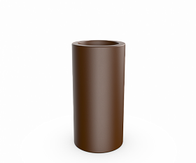 Кашпо Berkano Cilindro 60 Brown