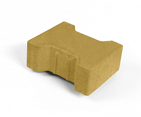 Тротуарная плитка Нобетек Катушка 1Ф8ф желтая