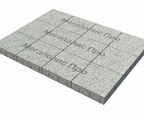 Тротуарная плитка Фабрика Готика Квадрат 300х300х60 мм Голд 3