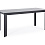 Венето обеденный стол из HPL 160х80см, цвет серый гранит, каркас черный