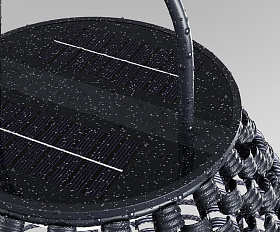 Ландшафтный светильник Plet Maytoni OSL599FL-L5B3K1 цвет Черный