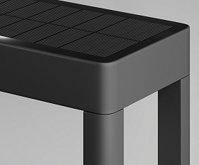 Ландшафтный светильник Pir Maytoni OSL456FL-L2GF3K цвет Графит