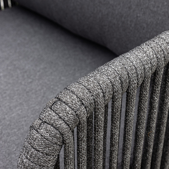 Лаунж-зона Adrian Royal Family с угловым диваном из алюминия фото 12