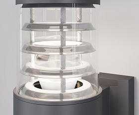 Настенный светильник (бра) Bronx Maytoni O576WL-02GR цвет Серый