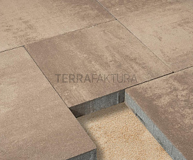 Тротуарная плитка Terrafaktura Ларго 60 мм Теплый песок