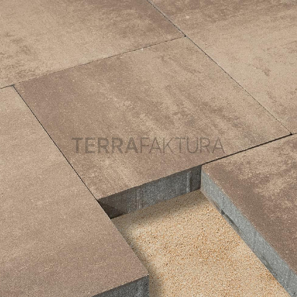 Тротуарная плитка Terrafaktura Ларго  60 мм Теплый песок фото 3