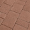 Тротуарная плитка Koldiz Ривьера 50 мм Моно Бордовый